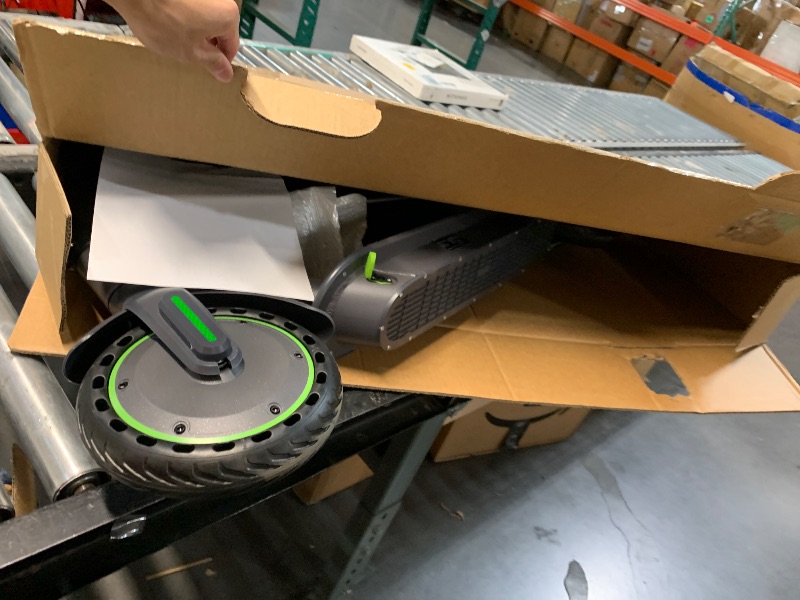Photo 1 of ** PARTS ONLY DAMAGE WIRE CUT NONFUNCTIONAL**
VOLPAM Electric Scooter, 350W Motor, 19 Mph