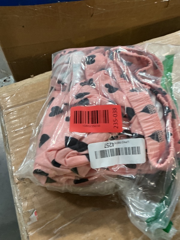 View 2 of ***MISSING PARTS***American Trends  Womens Heart Pajama Sets Bow Pajamas Cute Pink Pjs Black Loungewear Cotton Pj  Short Sleeve Sleepwear Tops with Capri Pants Set8 M