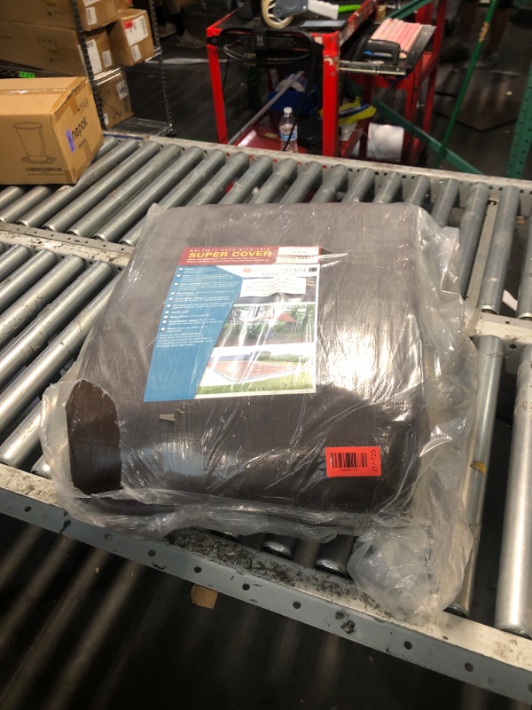 View 2 of ***STOCK PHOTO FOR REFERENCE ONLY***
Large Waterproof ***BROWN ** Tarp - Heavy Duty 20 Mil Thick Poly Tarpaulin Ideal for Canopy Tents, Boats, RV or Pool Covers - Multipurpose Protective Tarps with Grommets for Indoor and Outdoor Use | 24' x 36'