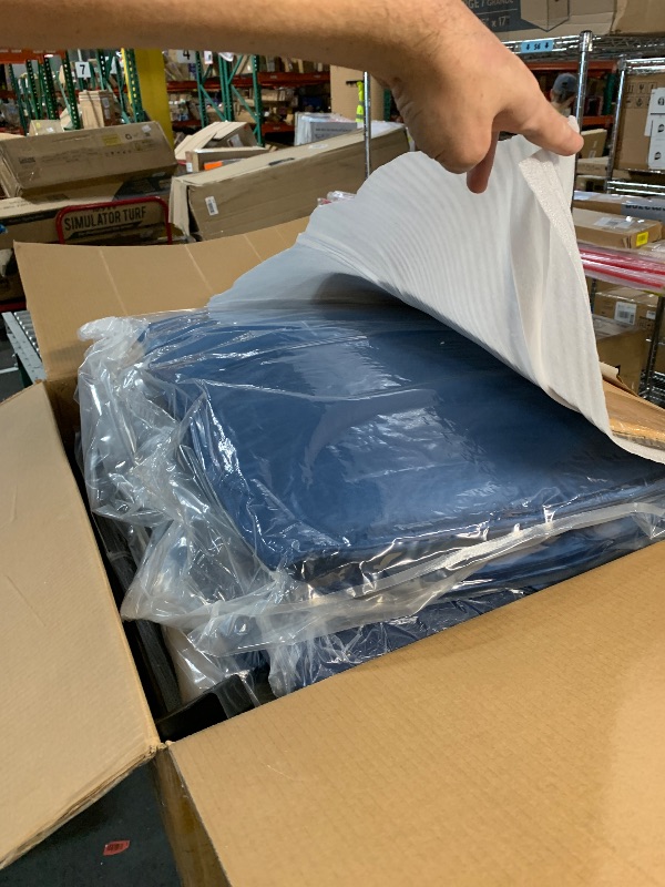 View 2 of ***STOCK PHOTO FOR REFERENCE ONLY*** COUCH IS BLUE **** ALSO IS MISSING ALL OTHER BOXES PARTIAL SET**
KEIKI 110" L-Shaped Oversized Plush Corduroy Modular Sectional Sofa with Pull-Out Bed, Convertible 6-Seater Sleeper Couch Bed with 1 Ottomans & USB & Cup
