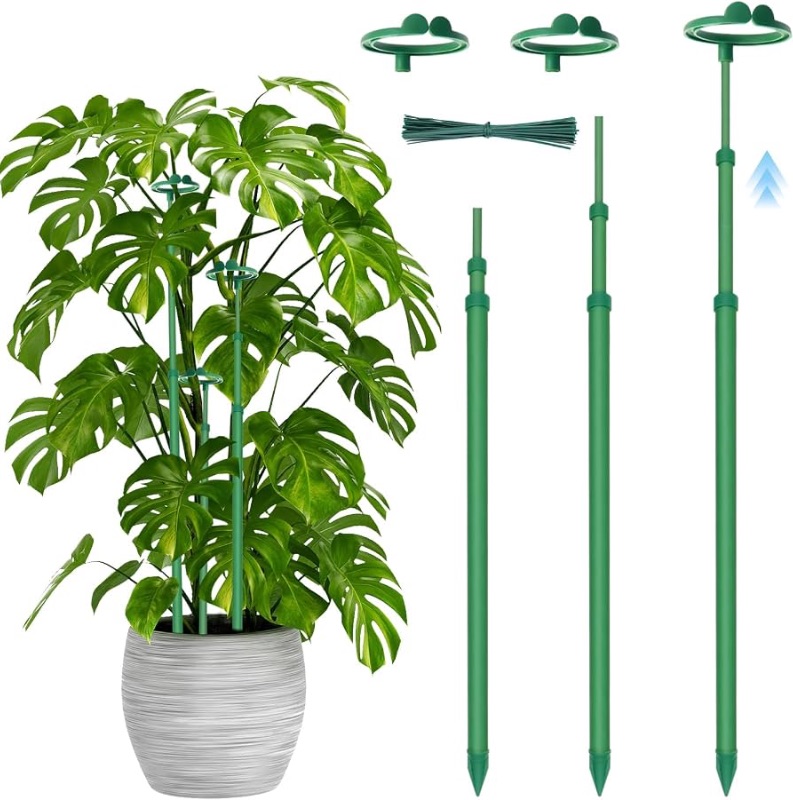 View 1 of ***STOCK PHOTO FOR REFERENCE ONLY***
Telescoping Plant Stakes