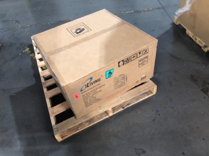 View 3 of ***TRUCK/TRAILER PICKUP ONLY*** iLiving - 30" Wall Mounted Shutter Exhaust Fan - Automatic Shutter - Single Speed - Vent Fan For Home Attic, Shed, or Garage Ventilation, 5088 CFM, 7500 SQF Coverage Area, Silver (ILG8SF30S)