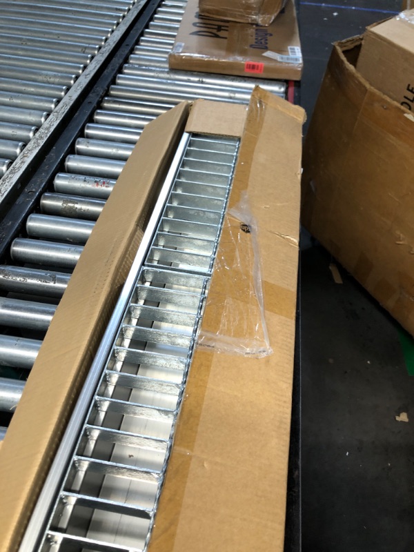 View 2 of ** HURTS ONLY MISSING UNKNOWN PARTS APPEARS USED**
304 Stainless Steel Channel Drain with Galvanized Steel Grate, 44.4x5.9x5.5 in Heavy Duty Trench Drain System with Sealing Plate Drain Outlet, Outdoor Drain Kit for Driveway Garage Yard