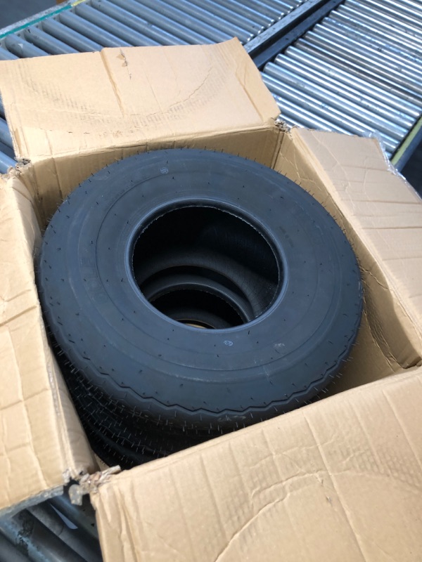 Photo 1 of (2-Pack) AR-PRO 18x8.50-8 Tubeless Tires