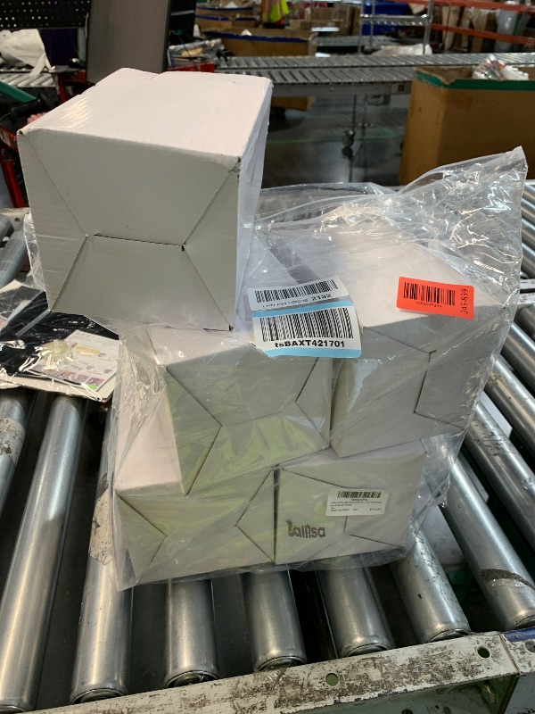 View 2 of ***MISSING PARTS*****SET OF 5**** Lallisa 6 Pcs 62 Fl oz Stainless Steel Kitchen Canisters