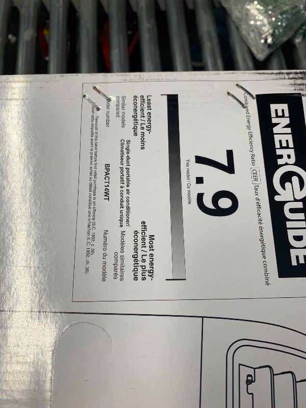 View 2 of ***FACTORY SEALED - OPENED FOR INSPECTION***
BLACK+DECKER Smart Portable Air Conditioner, 14,000 BTU