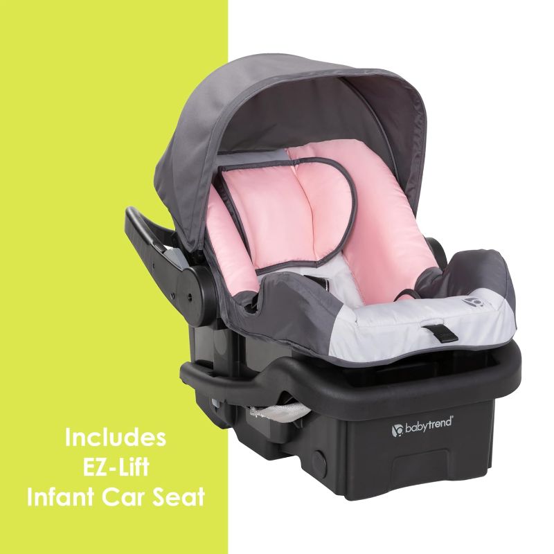 Photo 1 of ***PARTIAL SET - PRICE ADJUSTED*** **CAR SEAT ONLY** Baby Trend EZ Ride Travel System with EZ-Lift™ Infant Car Seat, Dash Pink