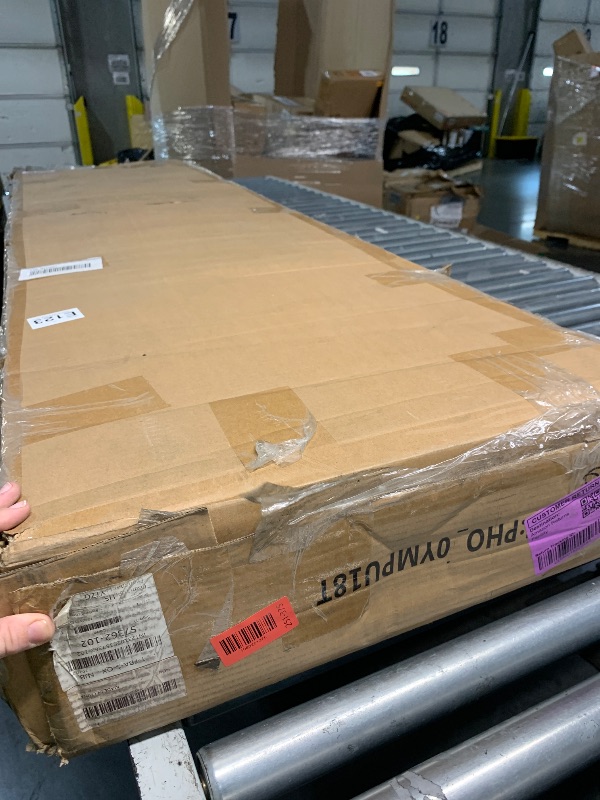 Photo 1 of ***STOCK PHOTO FOR REFERENCE ONLY*** Bed Frame with USB Port & Outlets and 2 Drawers, Upholstered Platform Bed with Headboard, Modern Bed Frame with Underbed Storage, No Box Spring Needed, Noise Free, Easy Assemble, King