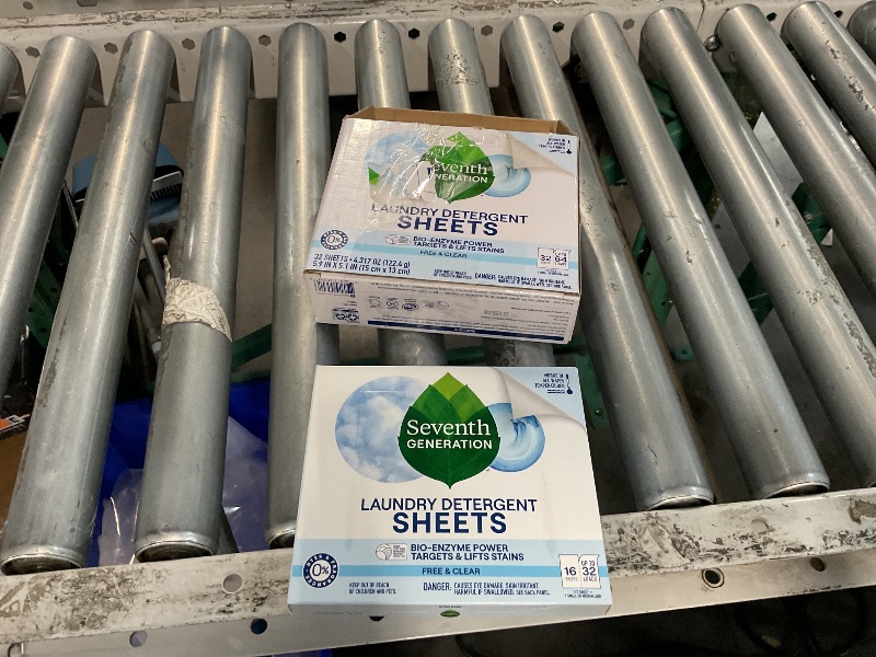 Photo 1 of ***STOCK IMAGE FOR REFERENCE***
ECOS Laundry Detergent Sheets, Free & Clear, 64 Count