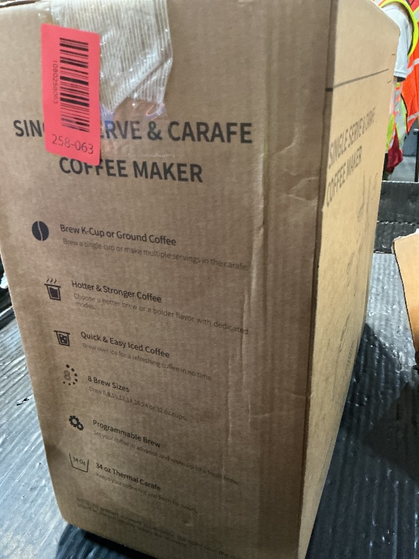 View 2 of ***MISSING PARTS***,

SHARDOR Single Serve & Carafe Coffee Maker