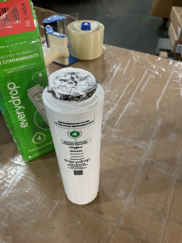 Photo 1 of ***LIKE NEW/OPEN BOX***
Everydrop by Whirlpool Refrigerator Water Filter 4
