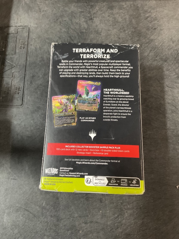 Photo 1 of **factory sealed** Magic: The Gathering Edge of Eternities Commander Deck - World Shaper