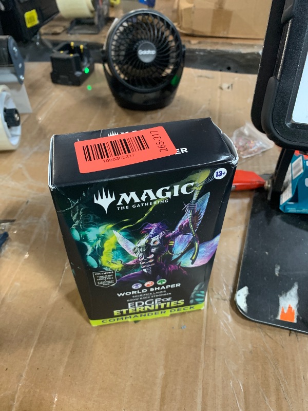Photo 1 of **factory sealed** Magic: The Gathering Edge of Eternities Commander Deck - World Shaper