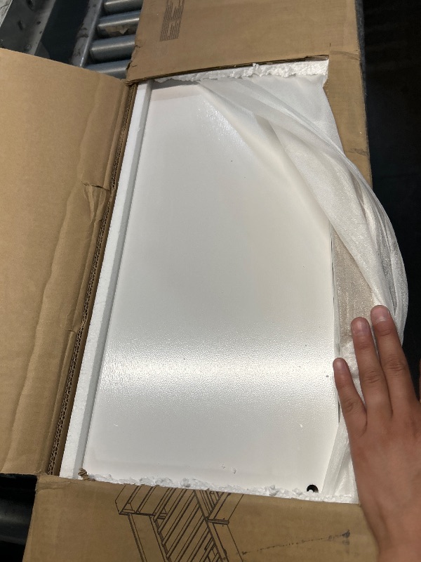 Photo 1 of ** only box # 1 missing box # 2 ** Bellemave L Shaped Corner Bed for 2, White