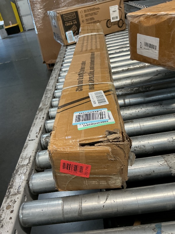 Photo 1 of ***FACTORY SEALED… OPEN FOR INSPECTION***
Bobolish Upgrade Horizontal Deck Railing Kit, 40" H x 48" W Black Heavy Duty Wrought Iron Outdoor Guard Fence Handrail, Flat Hand Rails for Porch, Balcony, Patio, Deck and Other Outdoor/Indoor Spaces