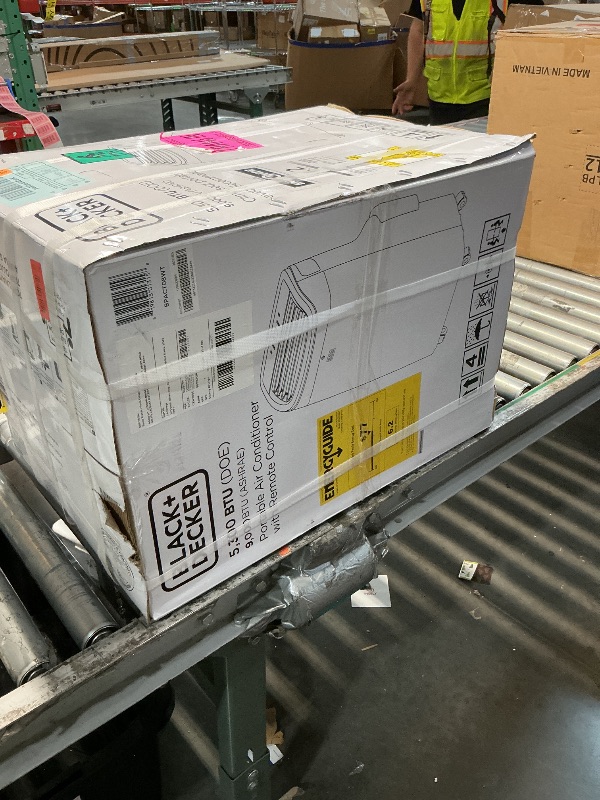 Photo 1 of ***FACTORY SEALED***
BLACK+DECKER Portable Air Conditioner, 9,000 BTU, BPACT08WT, White