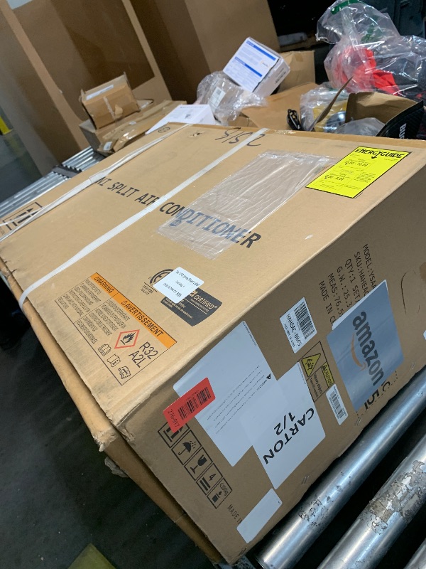View 5 of **MISSING TOP UNIT, 2 BOTTOM UNITS INSTEAD** YITAHOME 9000 BTU Mini Split AC/Heating System, Ductless Mini Split Air Conditioner Heat Pump,115V 18 SEER2 Energy Efficient Inverter AC Unit,Wifi Enabled Compatible with Alexa for Apartment, Garage