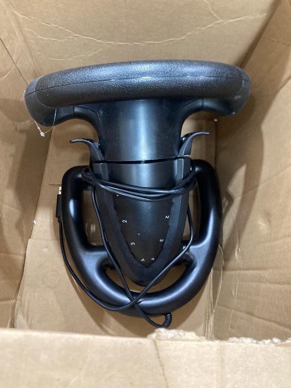 Photo 1 of **MISSING PEDALS** SUBSONIC - Superdrive SV450 Racing Wheel Switch 2/Switch PS4 PC Xbox Series