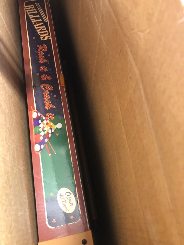 Photo 1 of ***MISSING PARTS***32" Mini Pool Table, 2-in-1 Tabletop Billiard Table with Removable Legs