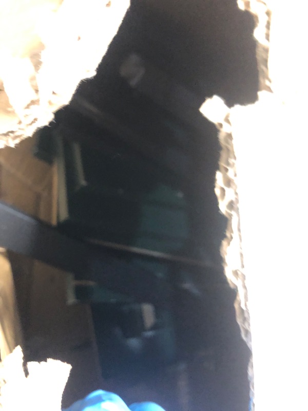 Photo 1 of ***MINOR DAMAGE***MXARLTR Over The Toilet Storage Cabinet, Over Toilet Bathroom Organizer with Barn Doors Above Toilet Storage Cabinet Spacesaver Behind Toilet Bathroom Organizer (Forest Green)