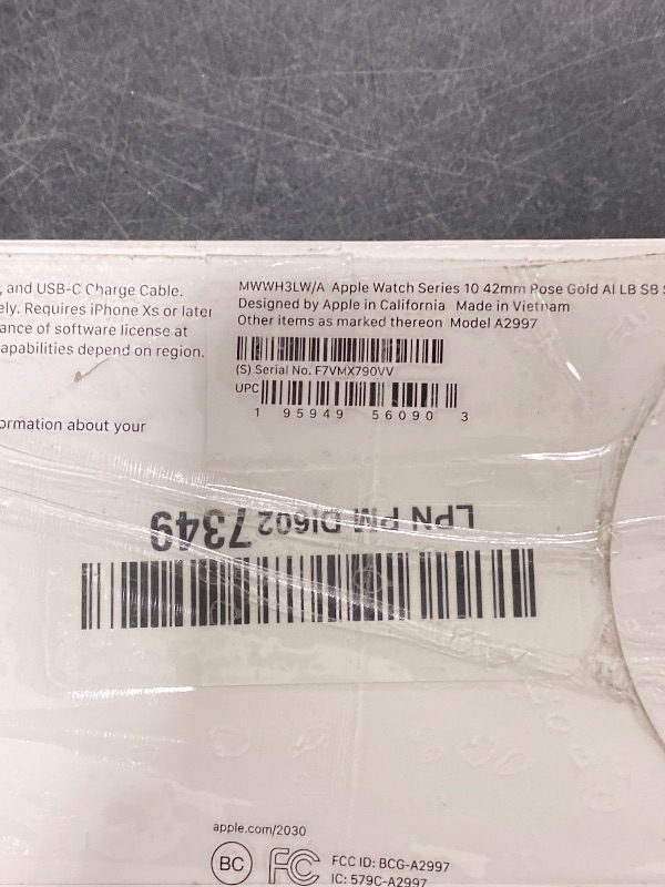Photo 1 of Apple Watch Series 10 Smartwatch