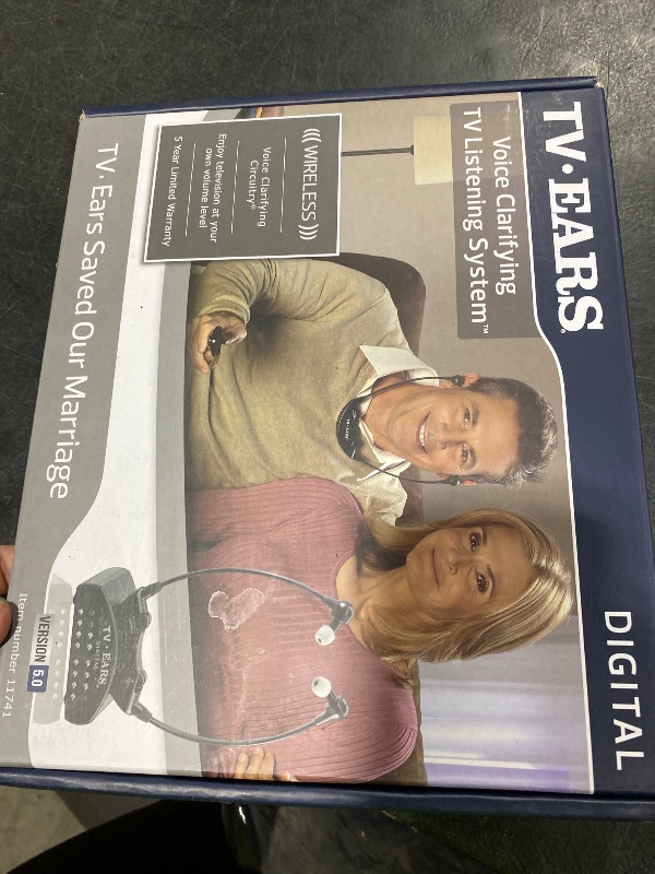 Photo 1 of TV Ears Digital Wireless Headset System - Model 11741