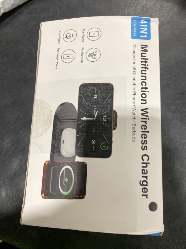 Photo 1 of Fanisic 4-in-1 Dual Magnetic Wireless Charger
