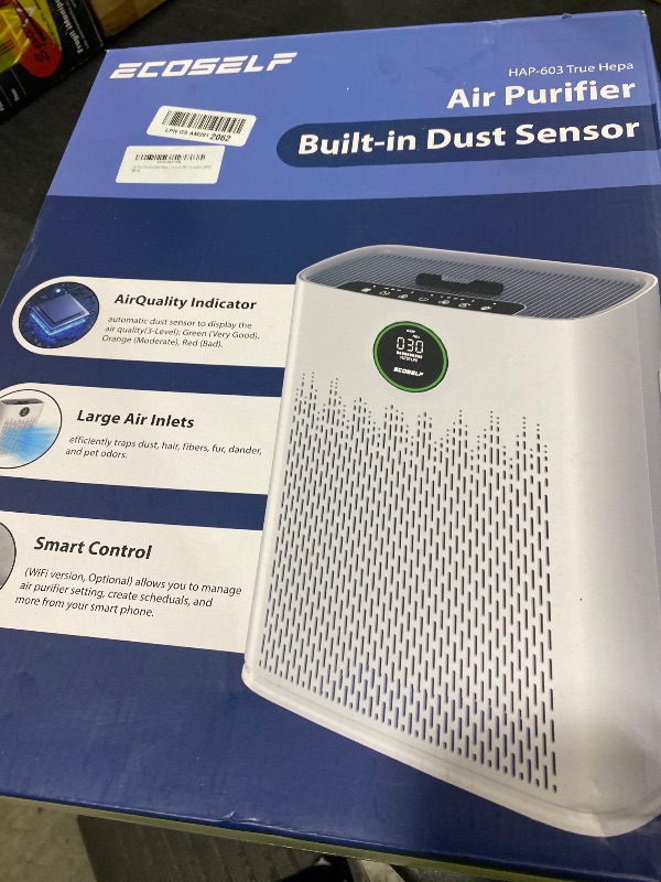 Photo 1 of ECOSELF Air Purifier for Large Rooms (2400 Sq Ft)