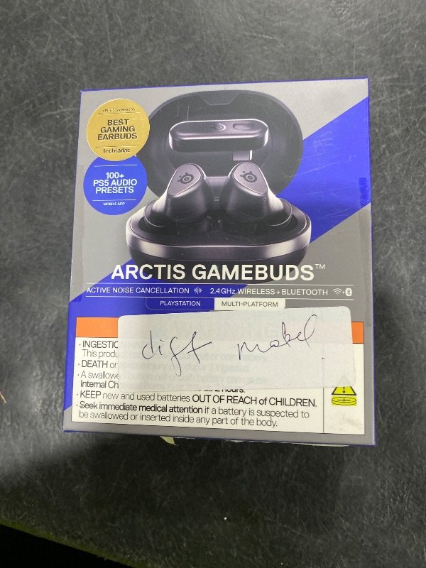 Photo 1 of SteelSeries Arctis GameBuds Wireless Earbuds