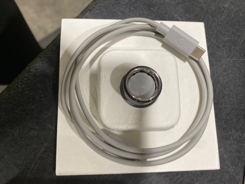 Photo 1 of OURA Ring 4 Smart Ring - Black - Size 7