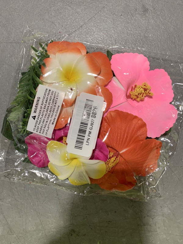 Photo 1 of DRWATE 13 PCS Hawaiian Flower Cake Toppers