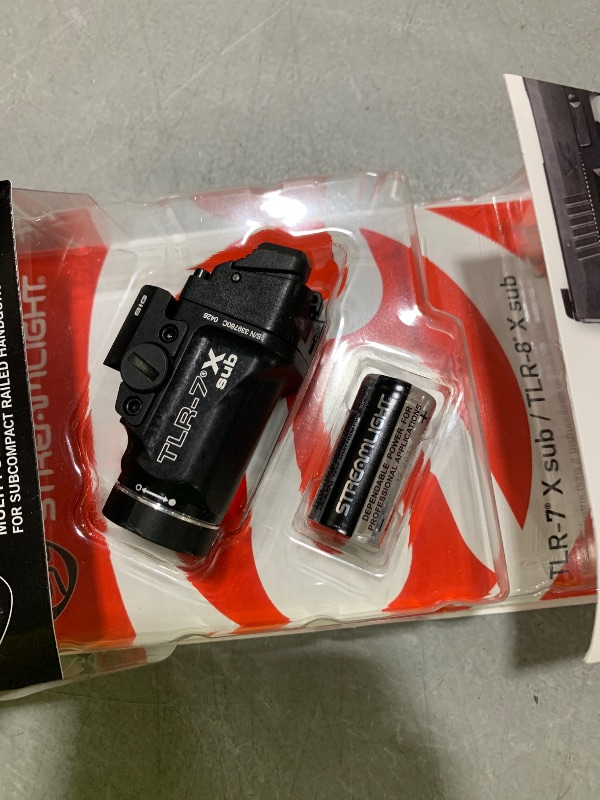 Photo 1 of Streamlight TLR-7 X Sub Gun Light Black