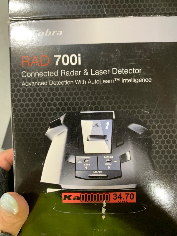Photo 1 of Cobra RAD 700i Laser Radar Detector