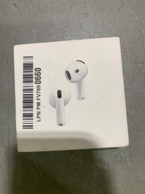Photo 1 of Apple AirPods 4 Wireless Earbuds with ANC