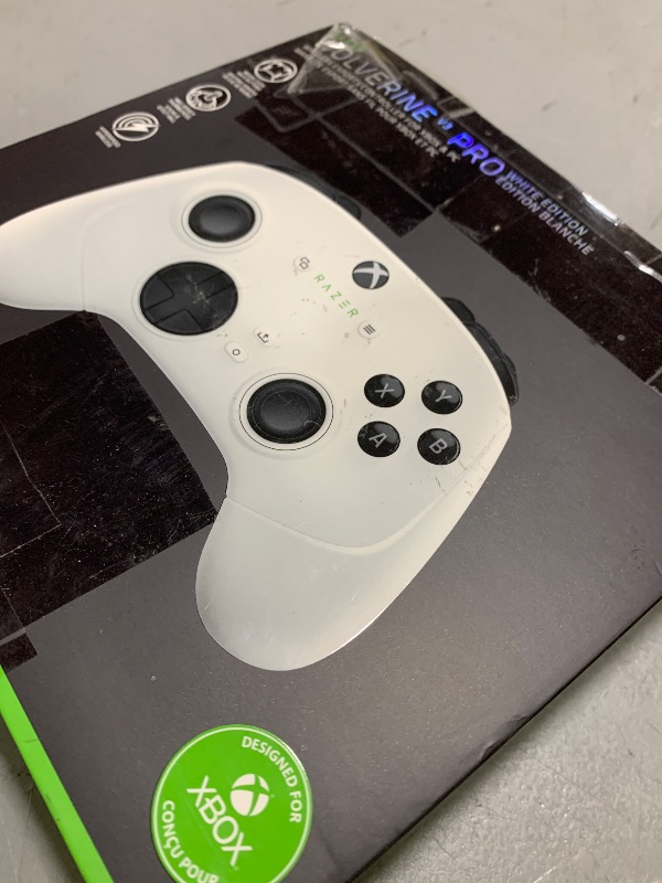 Photo 1 of Razer Wolverine V3 Pro Wireless Gaming Controller - White