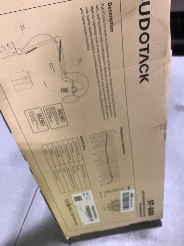 Photo 1 of SUDOTACK ST-800 USB Condenser Microphone Kit