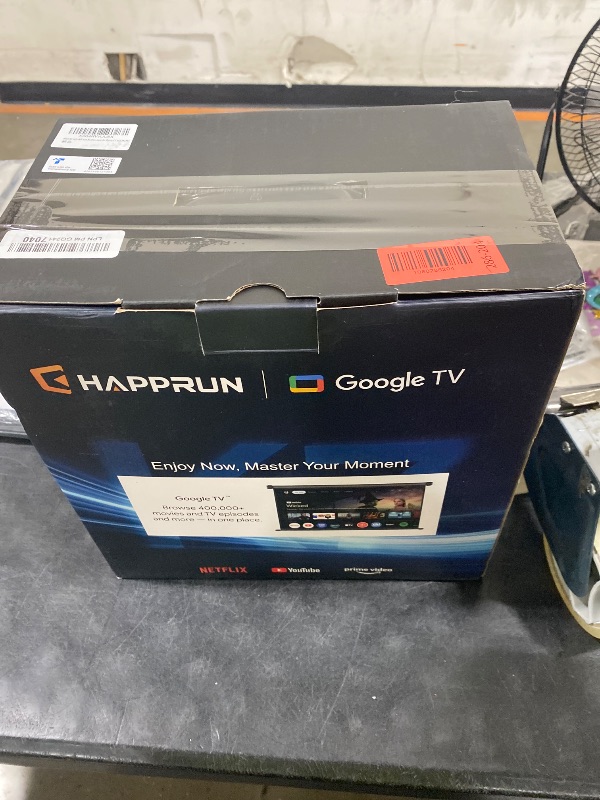 Photo 1 of HAPPRUN Outdoor Projector with Google TV, 4K Decoding