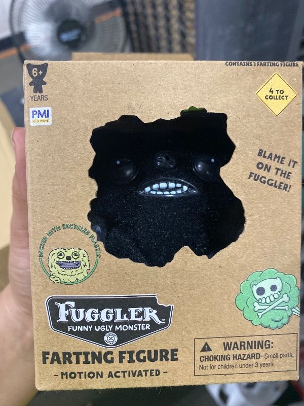Photo 1 of Fuggler Farting Figure - Munch Munch Black