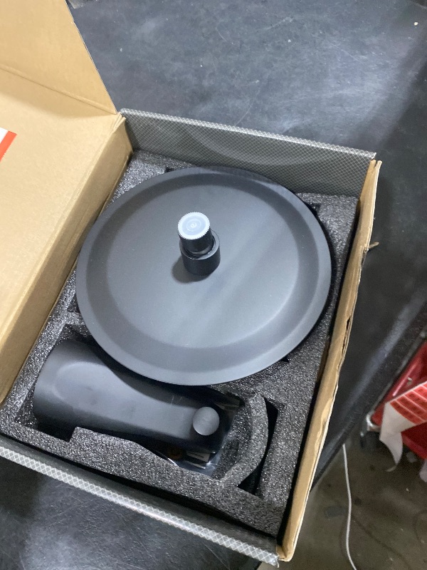Photo 1 of Ultrimkit 8" Rain Shower Faucet Trim Kit - Matte Black