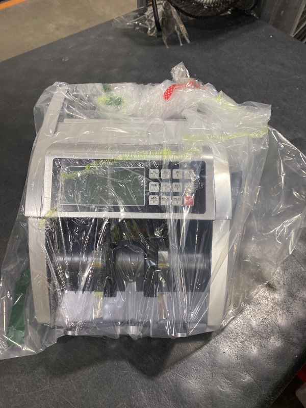 Photo 1 of PONNOR Money Counter Machine with Value Bill Count