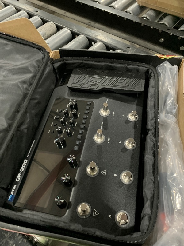 Photo 1 of Valeton GP-200 Multi-Effects Guitar & Bass Processor Pedal with Amp Modeling, IR Loader, Expression Pedal, USB Audio Interface, Looper, Drum Machine + Gig Bag Bundle