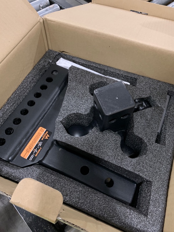 Photo 1 of Mmtowus Adjustable Trailer Hitch - Drop Hitch Fit 2" Receiver -8" Drop/Rise