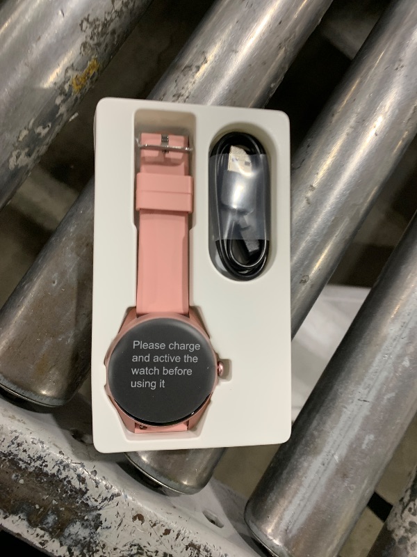 Photo 1 of DIVOAZBVO Smartwatch Pink 1.39" HD IPS