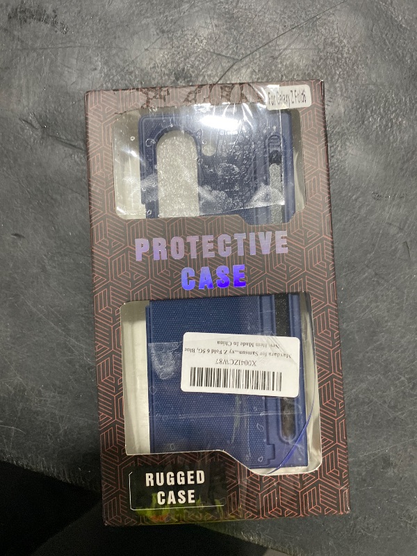 Photo 1 of Maxdara Z Fold 6 Case with S Pen Slot - Blue