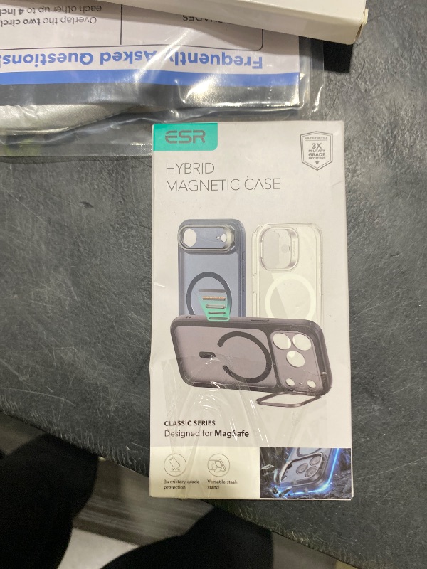 Photo 1 of ESR for iPhone 17 Pro Case with Flex Stand, MagSafe, Clear