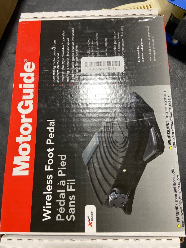 Photo 1 of MotorGuide Xi Series Wireless Foot Pedal