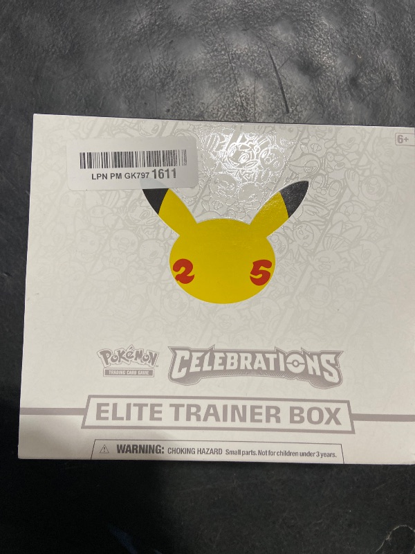 Photo 1 of Pokemon 25th Anniversary Celebrations Elite Trainer Box