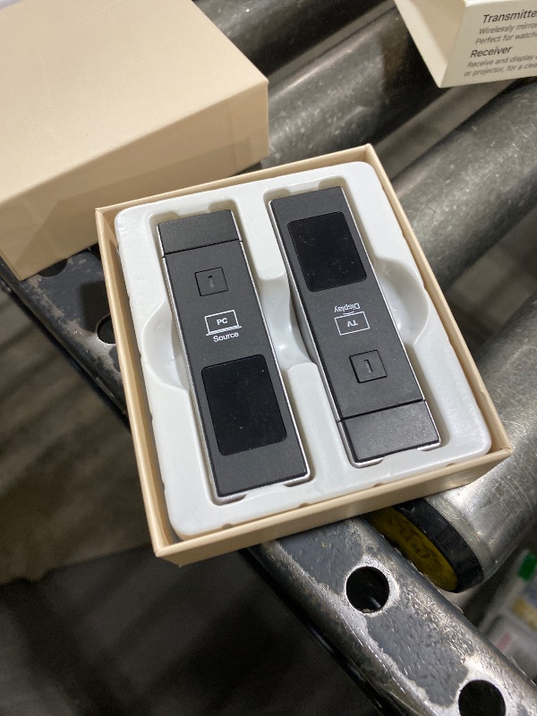 Photo 1 of 2026 New Wireless HDMI Transmitter and Receiver, 360FT/110M Extender 4K Decode 1080P@60Hz Output with LED Display, Plug&Play 5.8+2.4G Streaming Video/Audio from PC/Laptop/TV Box to Monitor