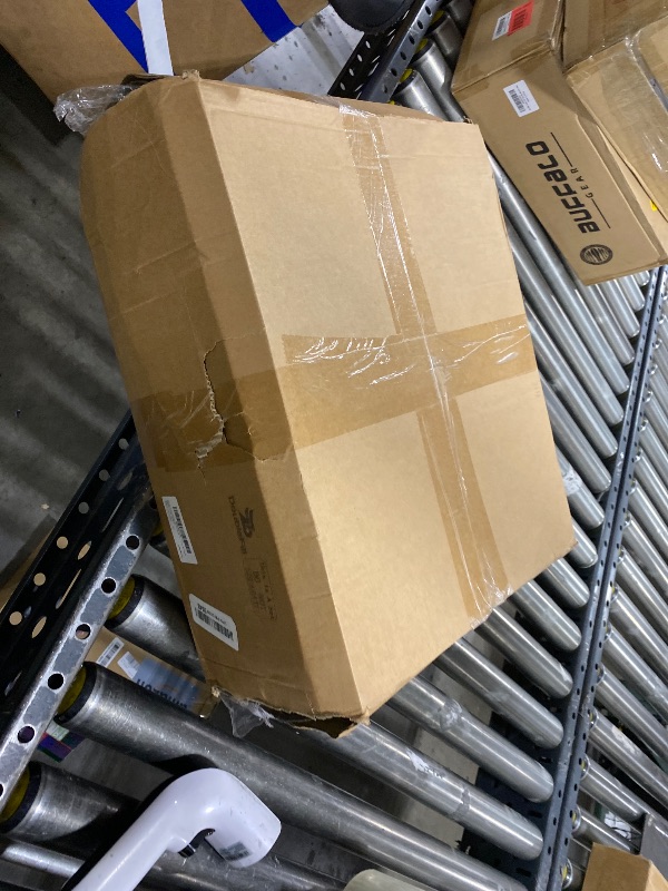Photo 1 of DoubleFill 100 Pcs Hat Boxes with Clear Window, Foldable Gift Boxes for Baseball Caps, Storage, Display and Shipping (Black)