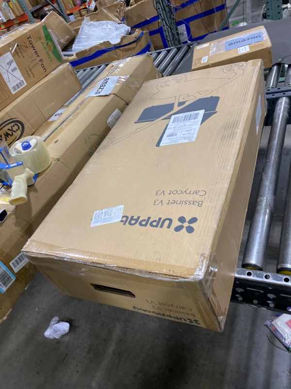 Photo 1 of UPPAbaby Bassinet V3 - Compatible with Vista, Cruz, Ridge Strollers - Overnight Sleep Solution - Mattress, Sheet and Bug Shield Included - Owen (Mocha Mélange)
